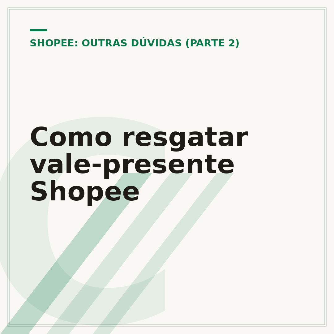 Como resgatar vale-presente Shopee