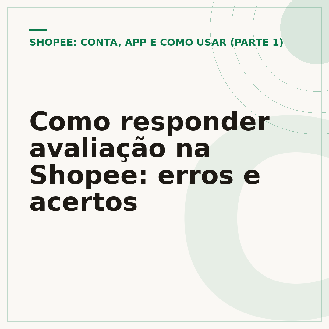 Como responder avaliação na Shopee: erros e acertos