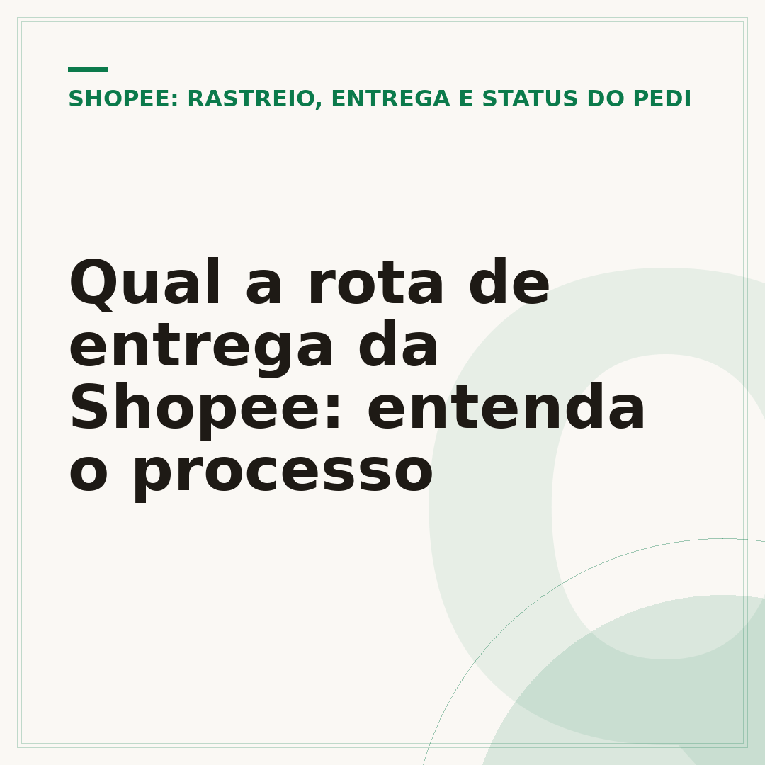 Qual a rota de entrega da Shopee: entenda o processo