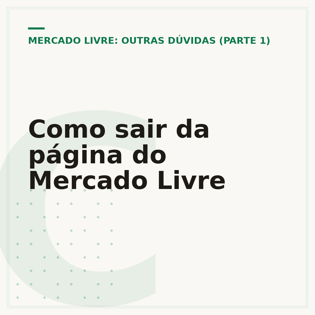 Como sair da página do Mercado Livre