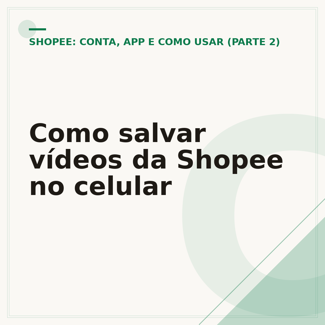 Como salvar vídeos da Shopee no celular