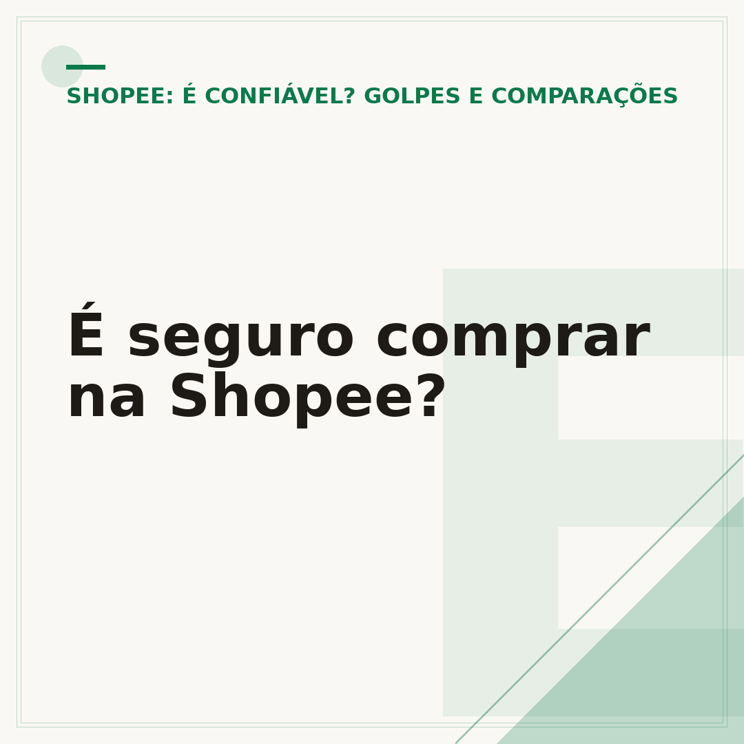 É seguro comprar na Shopee?