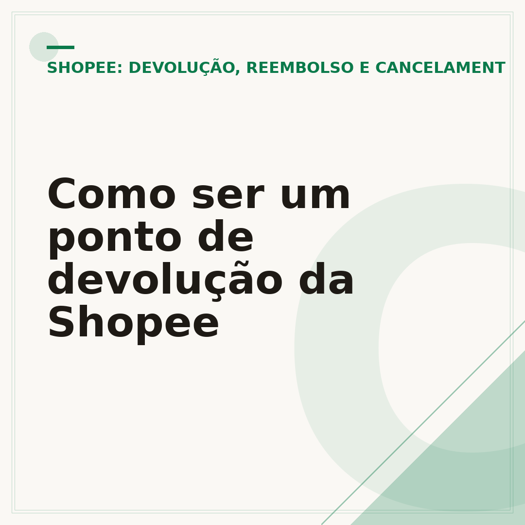 Como ser um ponto de devolução da Shopee
