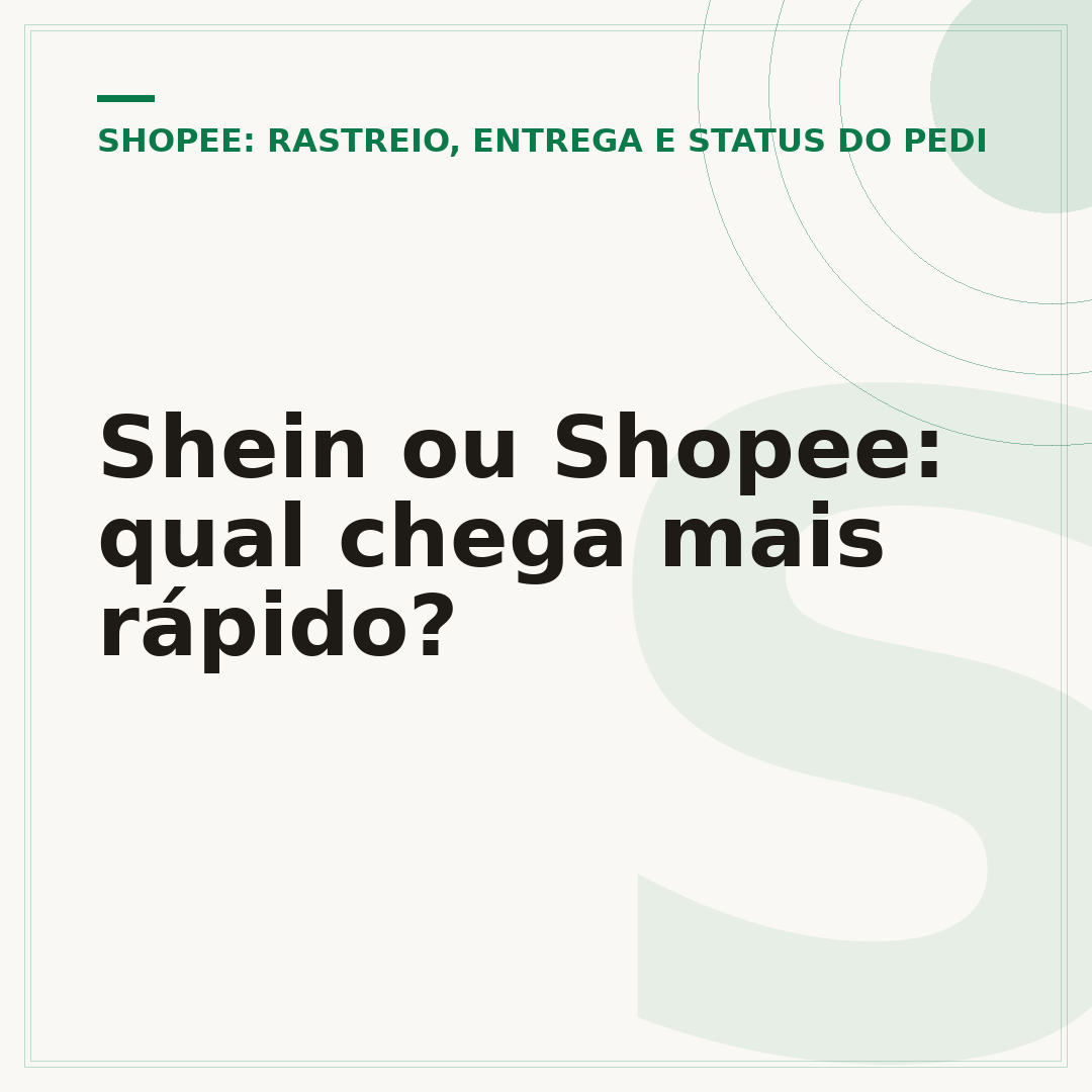 Shein ou Shopee: qual chega mais rápido?