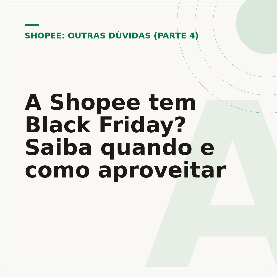 A Shopee tem Black Friday? Saiba quando e como aproveitar