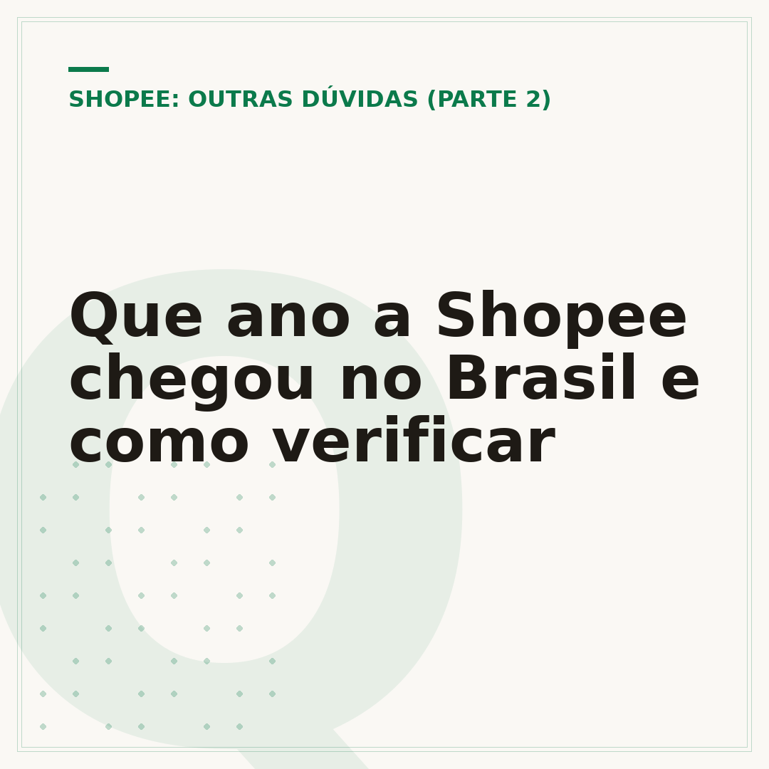 Que ano a Shopee chegou no Brasil e como verificar