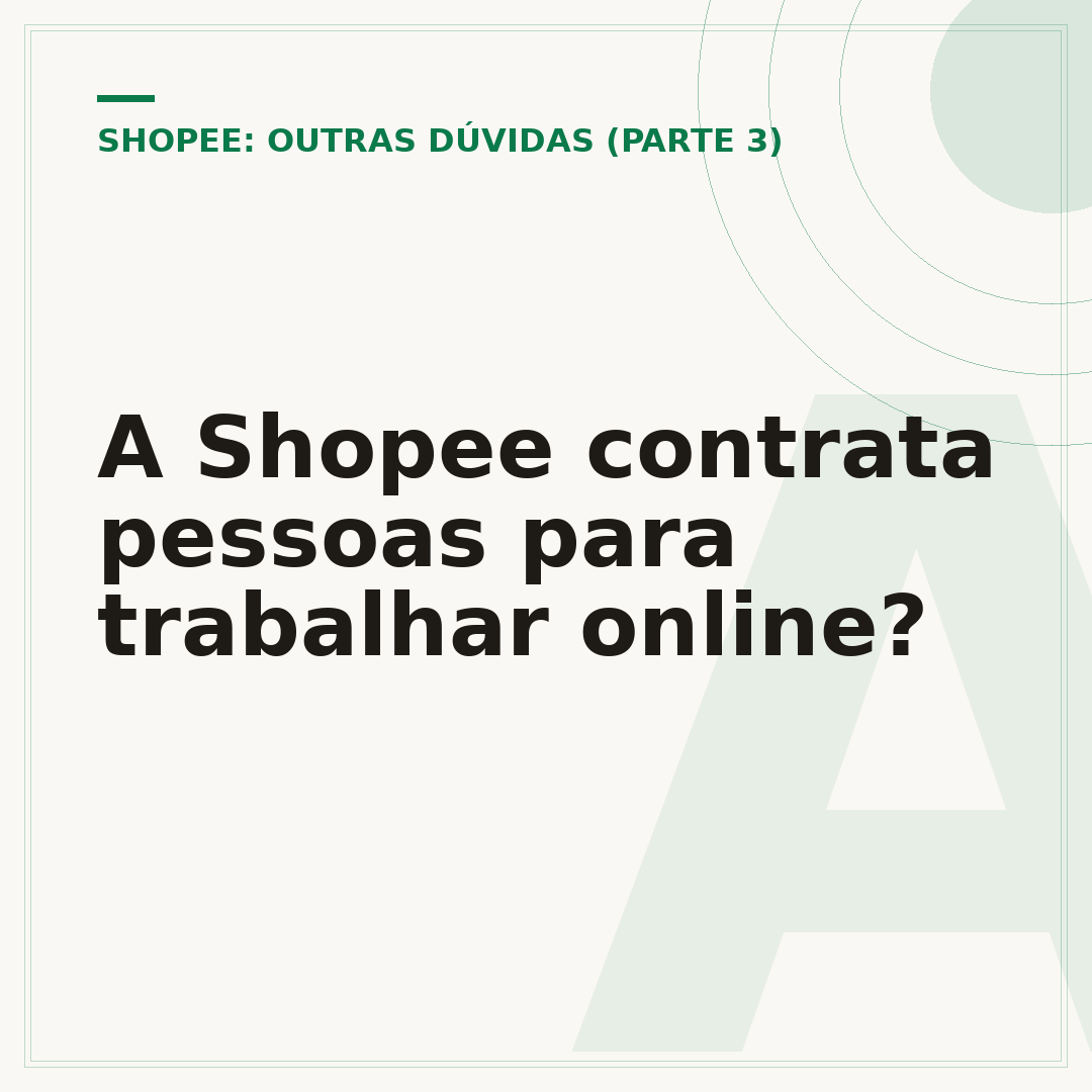 A Shopee contrata pessoas para trabalhar online?