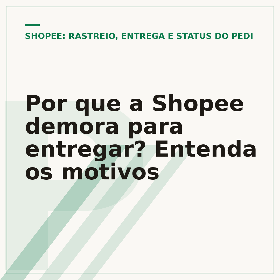 Por que a Shopee demora para entregar? Entenda os motivos