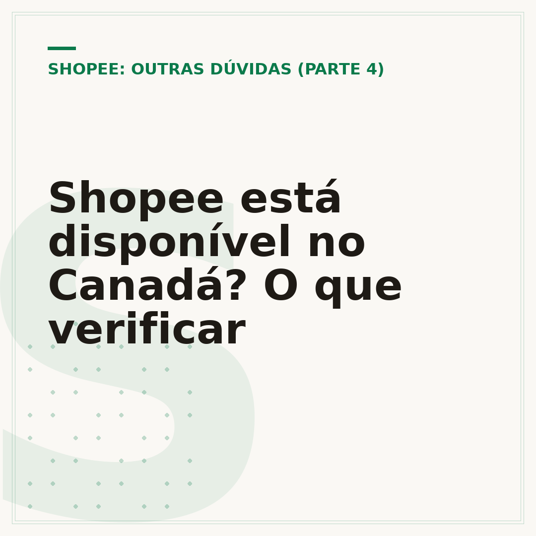 Shopee está disponível no Canadá? O que verificar
