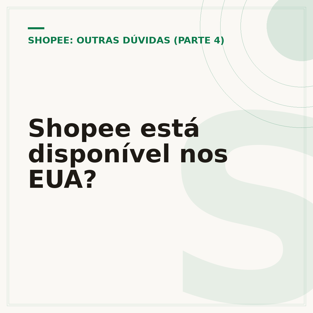 Shopee está disponível nos EUA?
