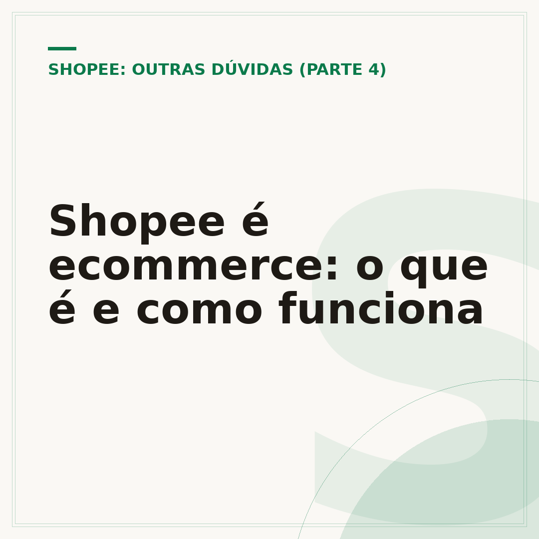 Shopee é ecommerce: o que é e como funciona