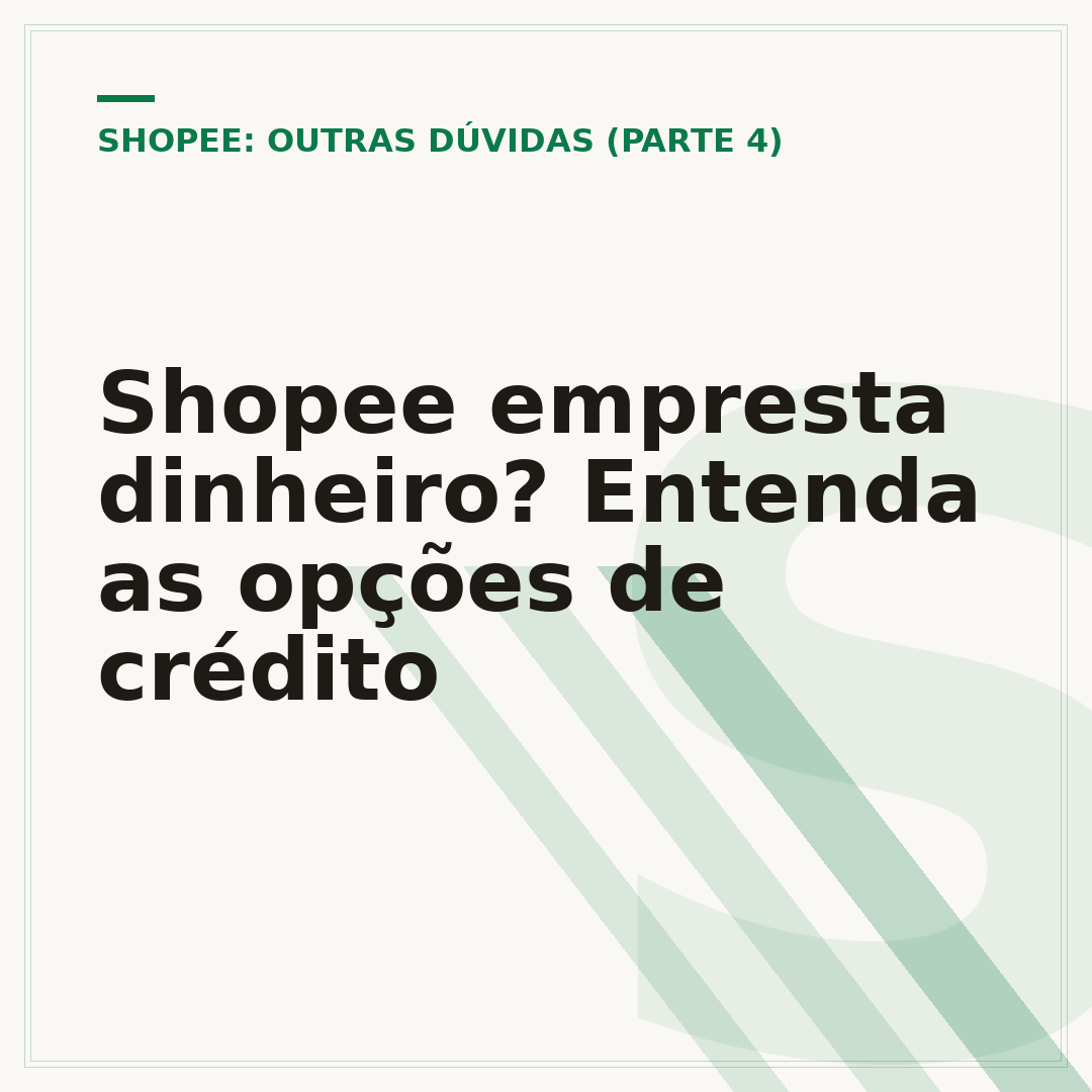 Shopee empresta dinheiro? Entenda as opções de crédito