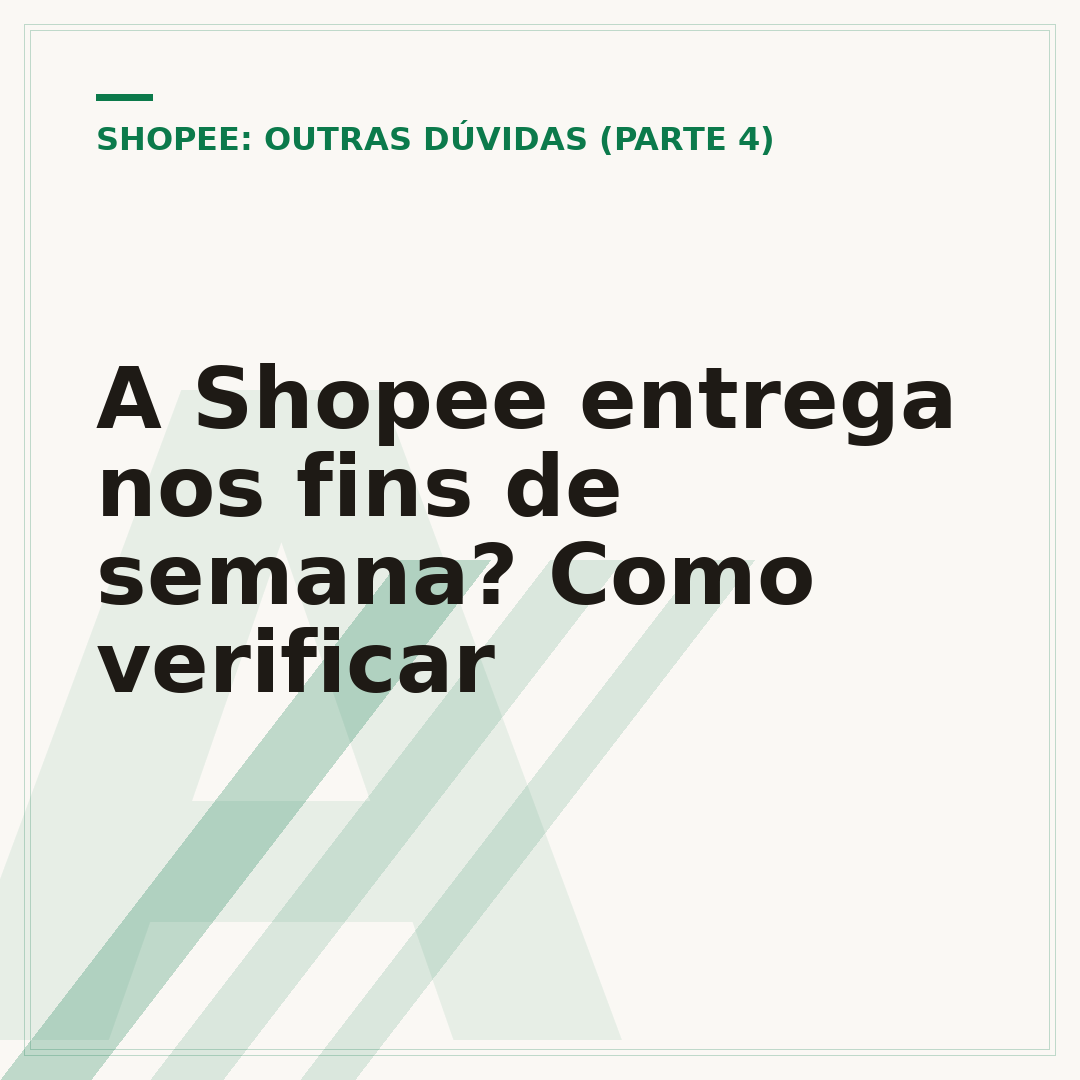 A Shopee entrega nos fins de semana? Como verificar