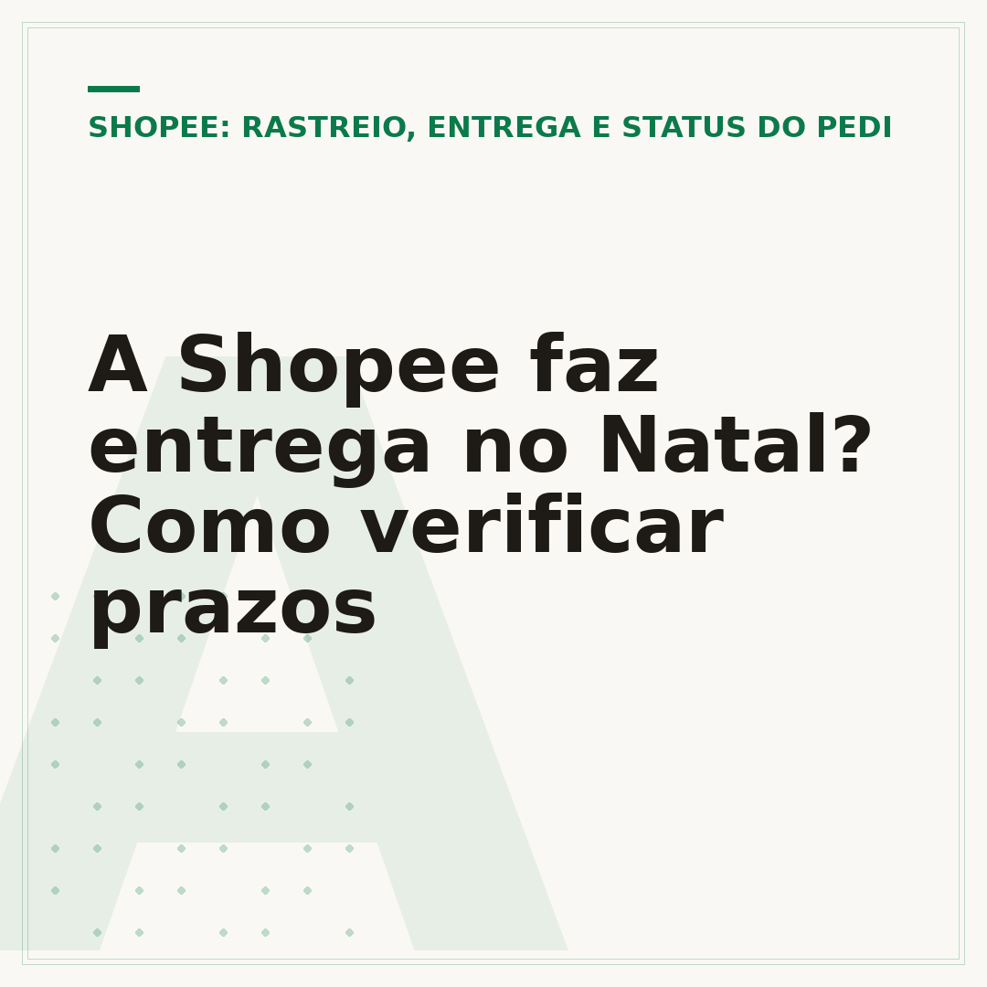 A Shopee faz entrega no Natal? Como verificar prazos