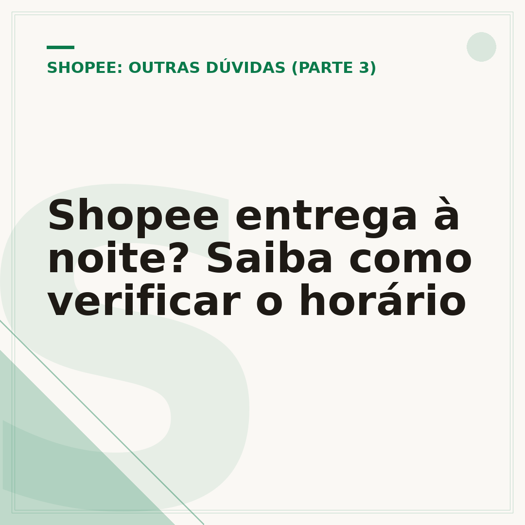Shopee entrega à noite? Saiba como verificar o horário