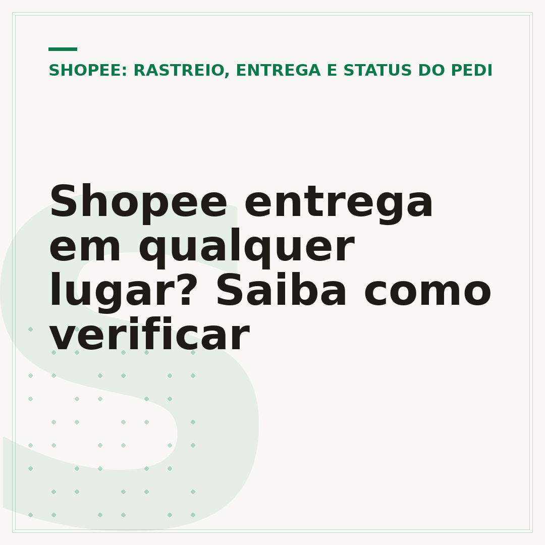 Shopee entrega em qualquer lugar? Saiba como verificar