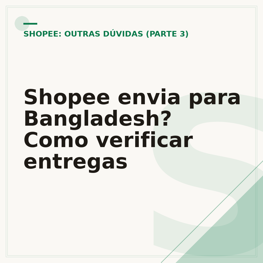 Shopee envia para Bangladesh? Como verificar entregas