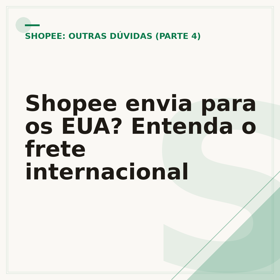 Shopee envia para os EUA? Entenda o frete internacional