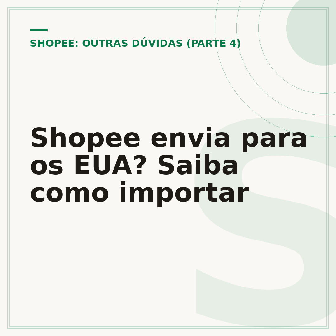 Shopee envia para os EUA? Saiba como importar