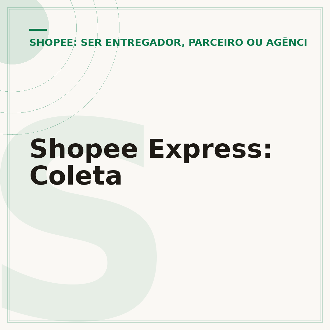 Shopee Express: Coleta