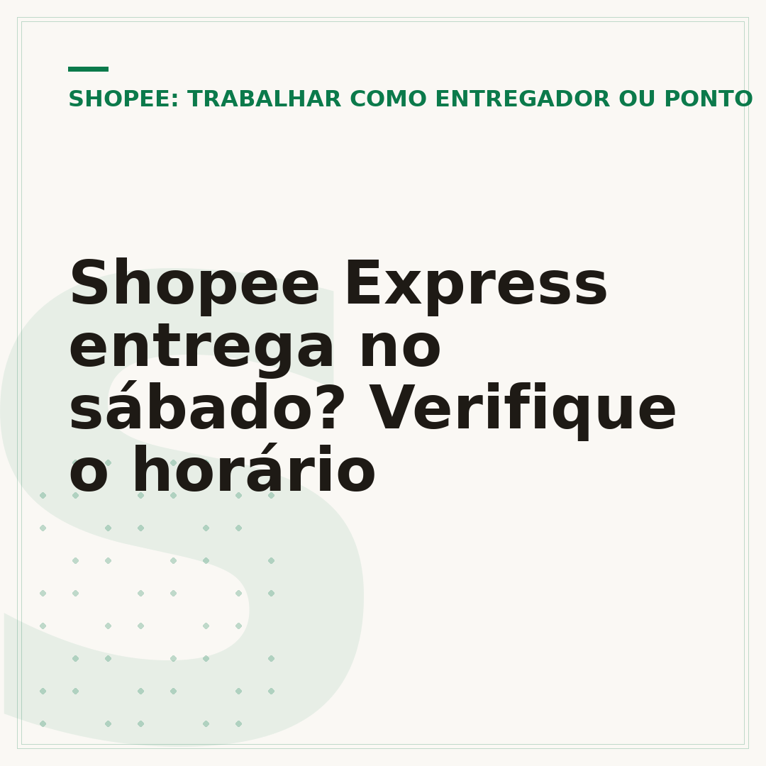 Shopee Express entrega no sábado? Verifique o horário