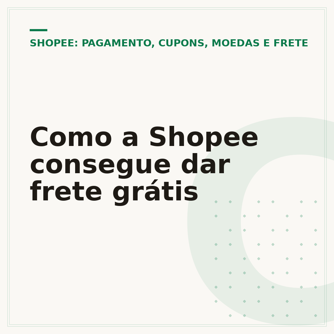 Como a Shopee consegue dar frete grátis