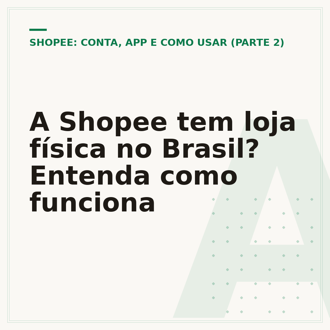 A Shopee tem loja física no Brasil? Entenda como funciona