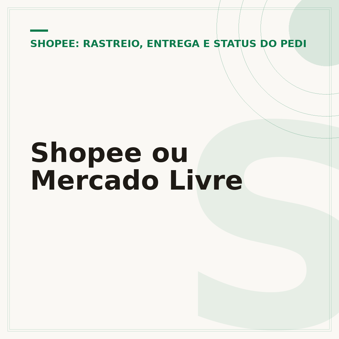 Shopee ou Mercado Livre