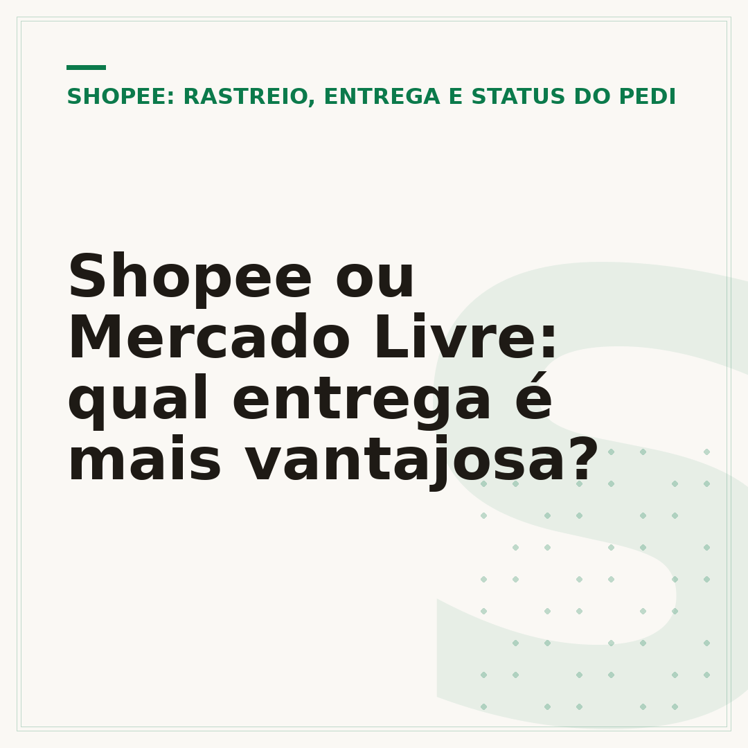 Shopee ou Mercado Livre: qual entrega é mais vantajosa?