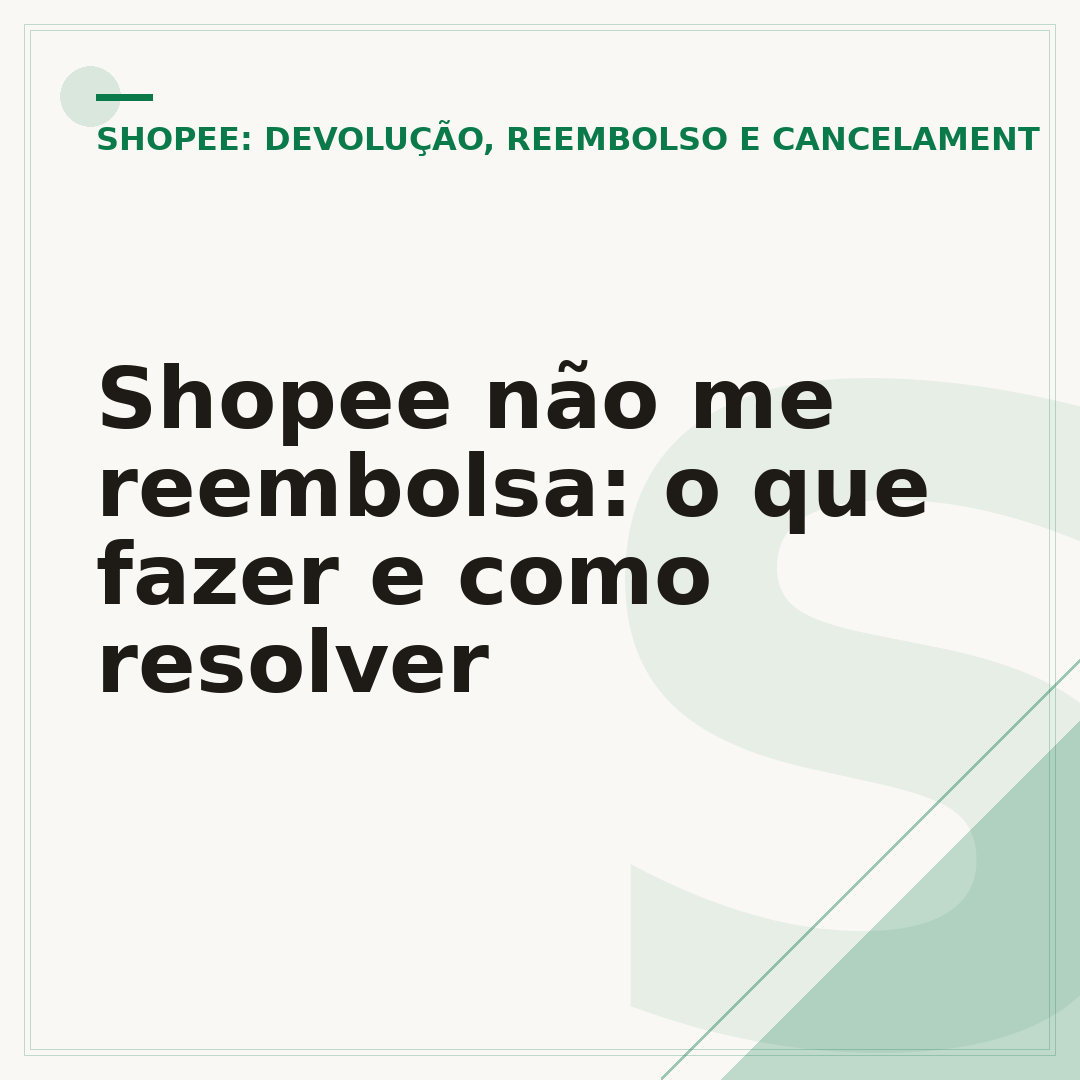 Shopee não me reembolsa: o que fazer e como resolver