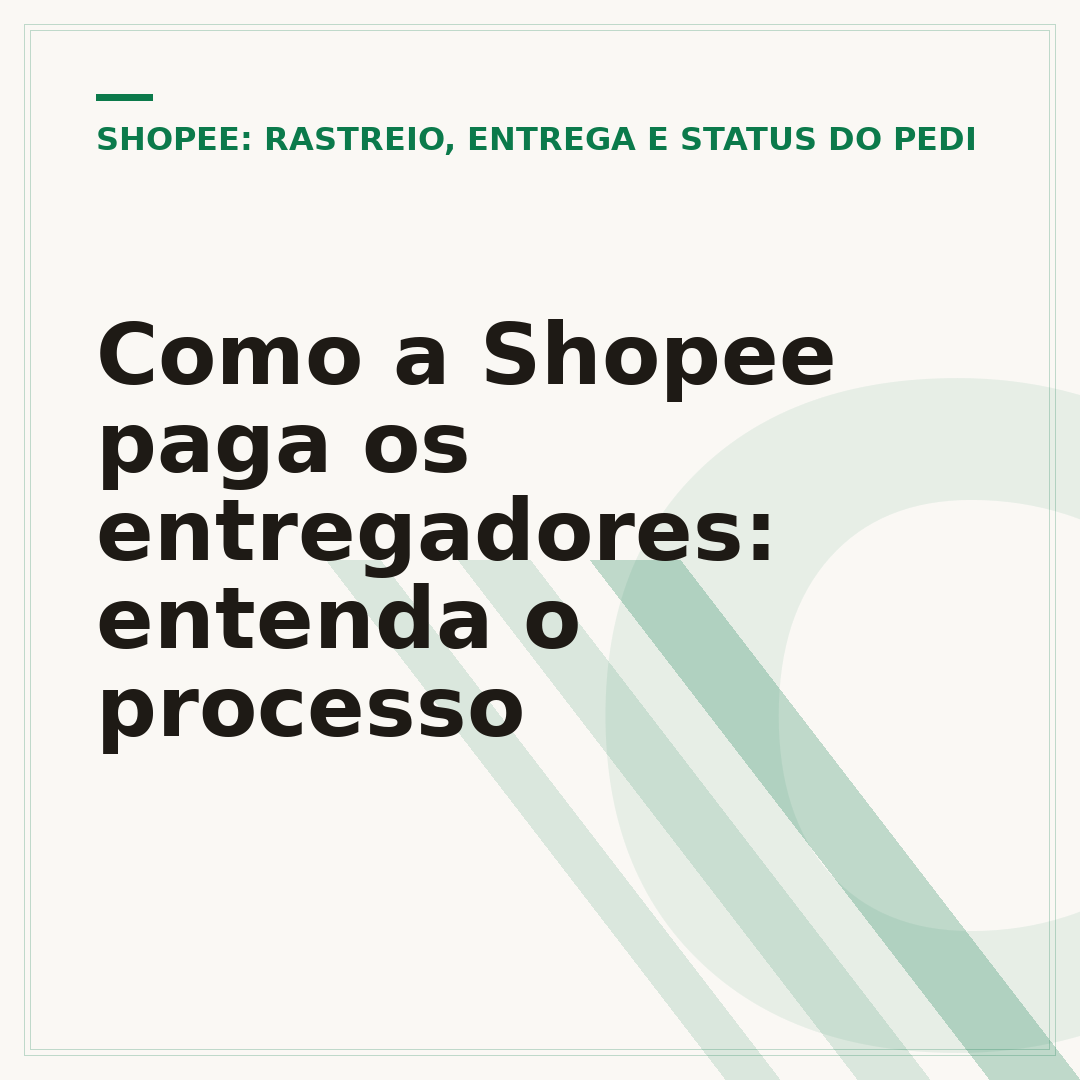 Como a Shopee paga os entregadores: entenda o processo
