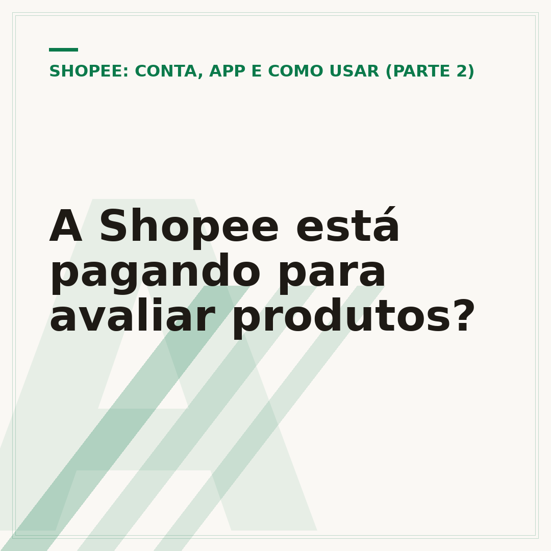 A Shopee está pagando para avaliar produtos?