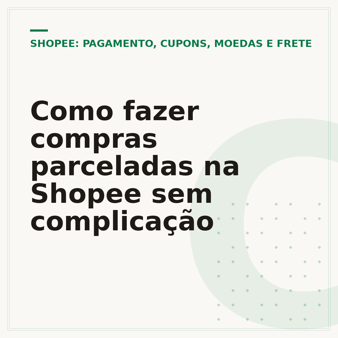 Como fazer compras parceladas na Shopee sem complicação