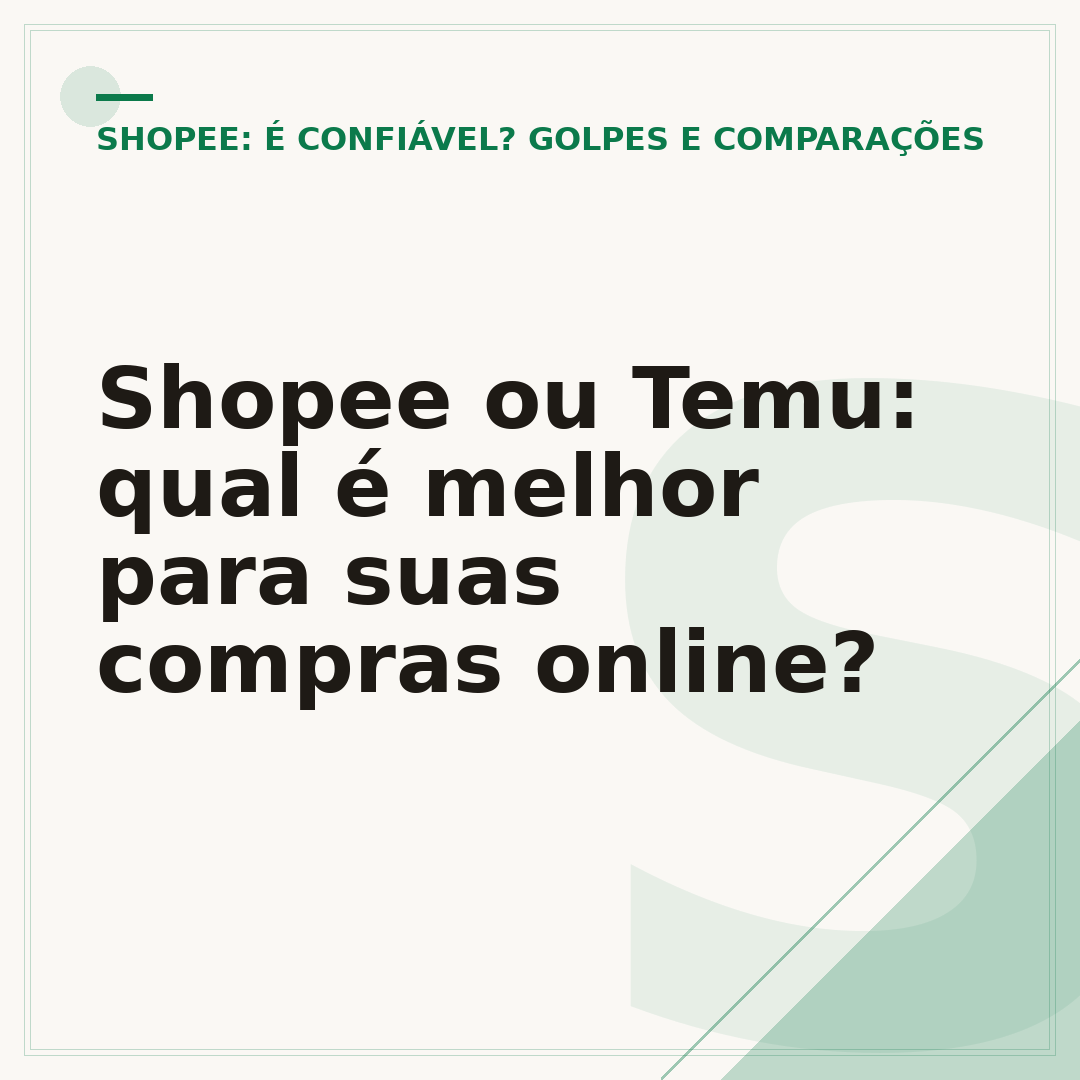 Shopee ou Temu: qual é melhor para suas compras online?