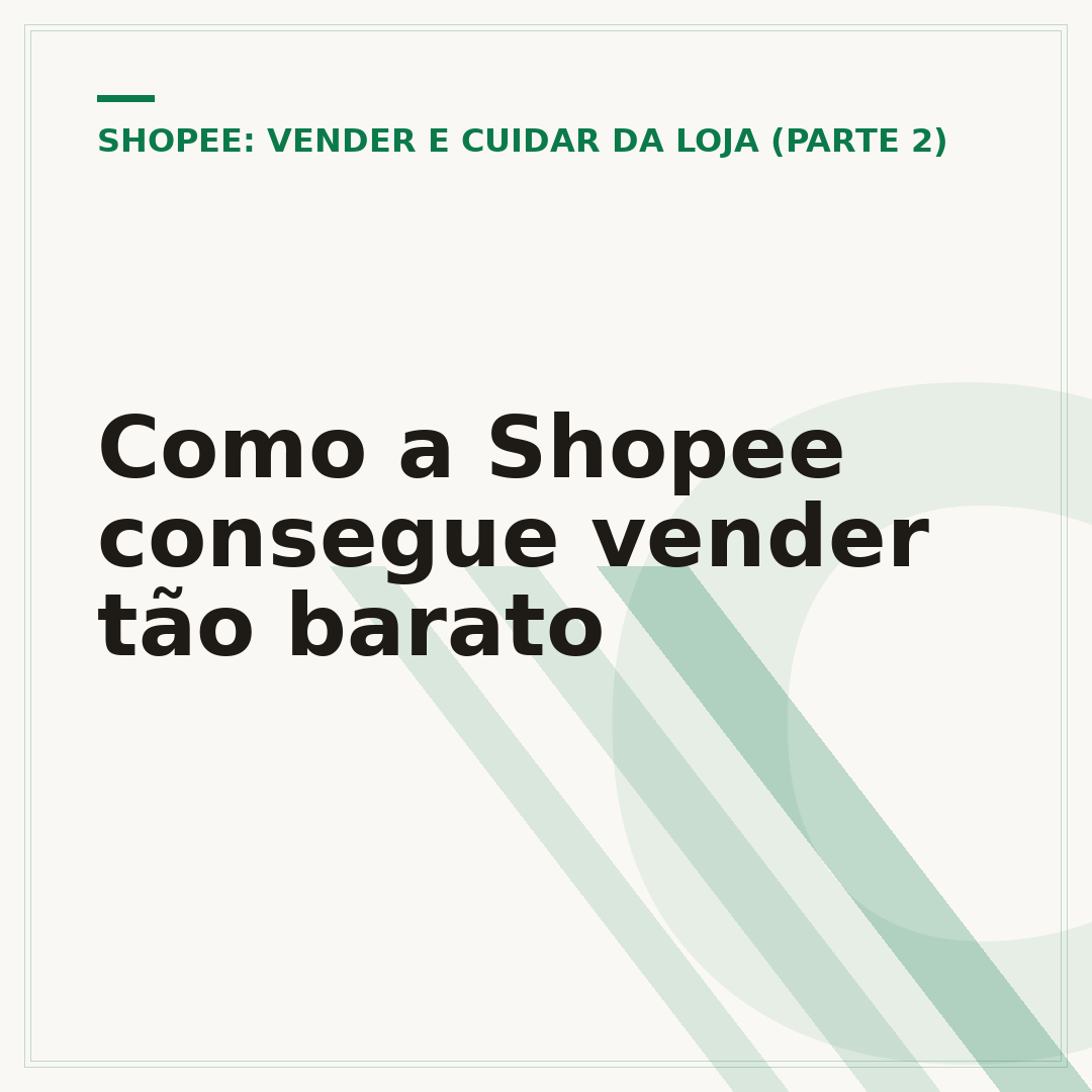 Como a Shopee consegue vender tão barato
