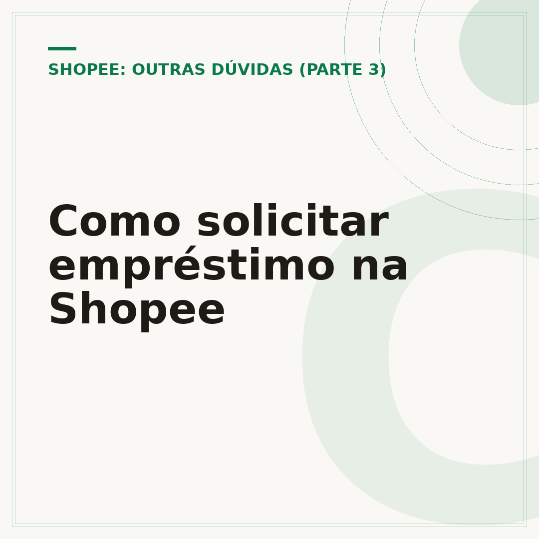 Como solicitar empréstimo na Shopee