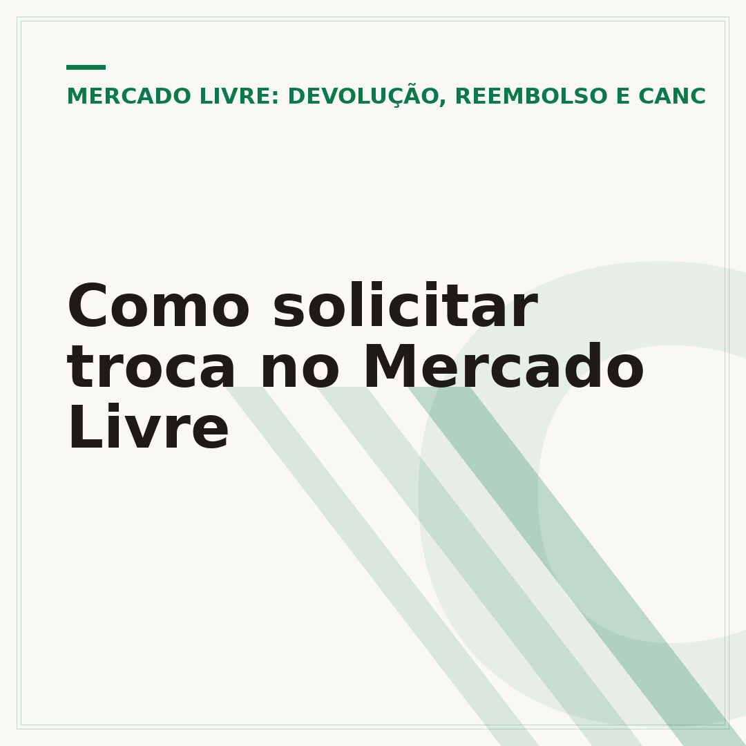 Como solicitar troca no Mercado Livre