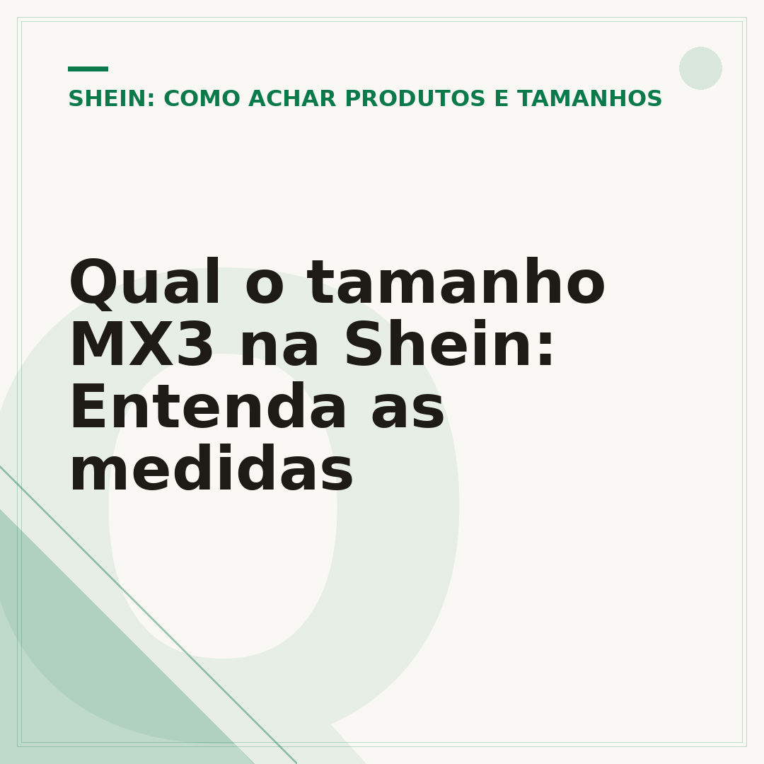 Qual o tamanho MX3 na Shein: Entenda as medidas