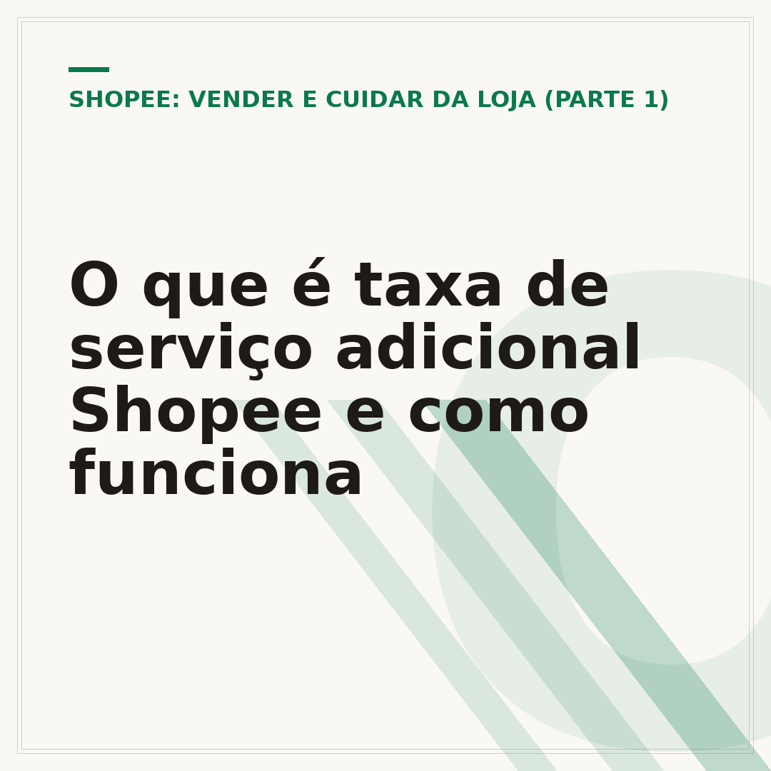 O que é taxa de serviço adicional Shopee e como funciona
