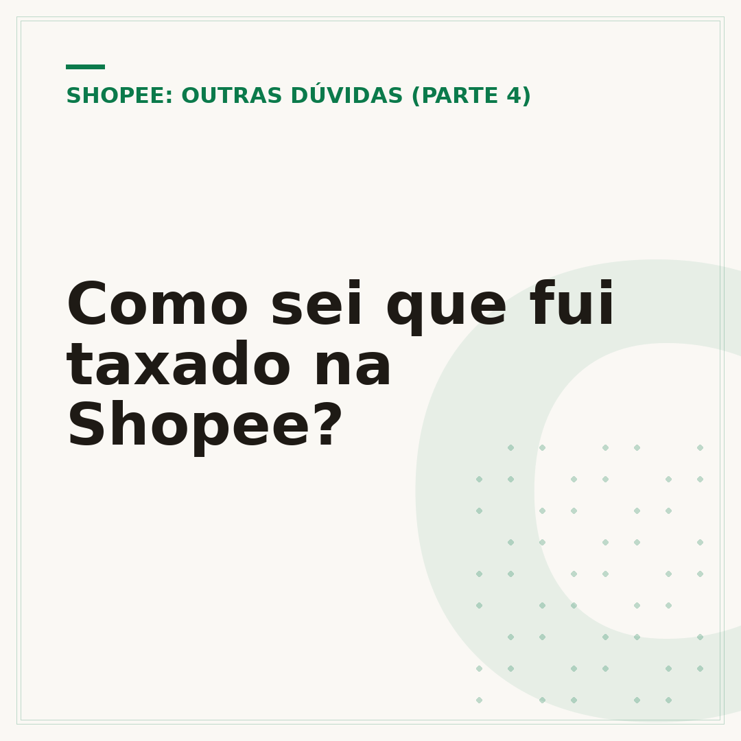 Como sei que fui taxado na Shopee?