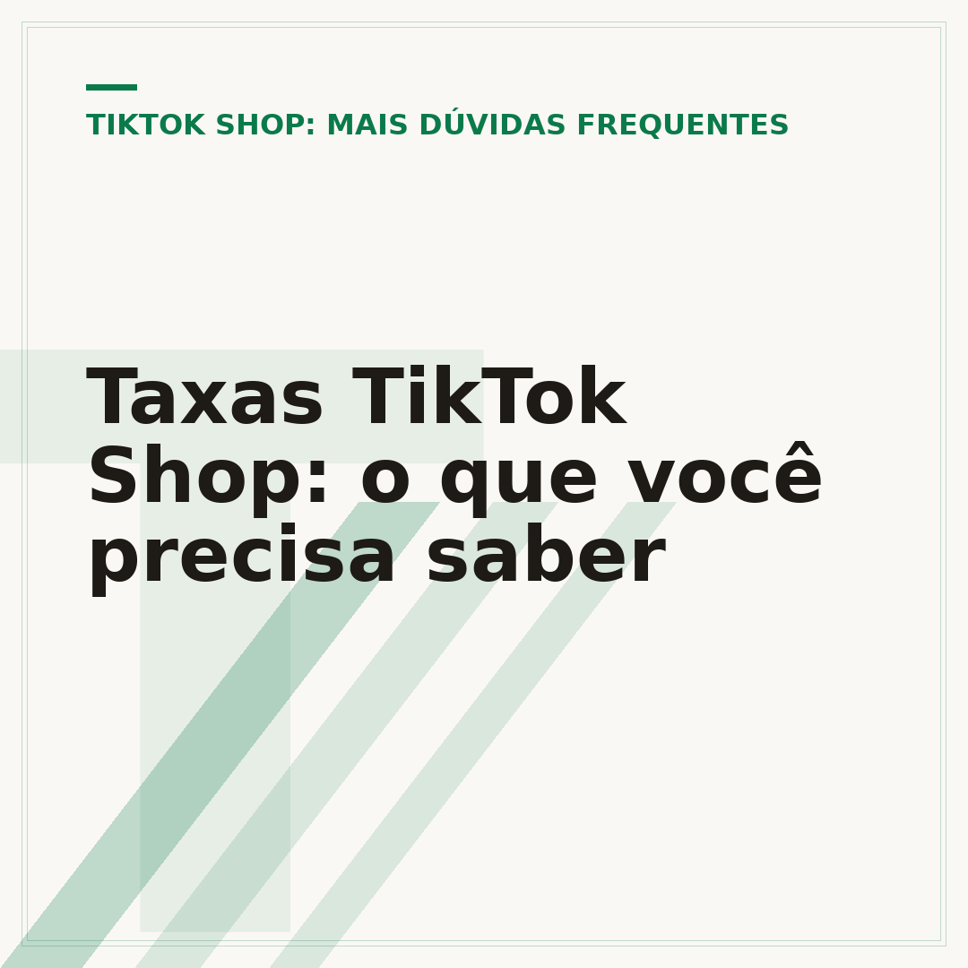 Taxas TikTok Shop: o que você precisa saber