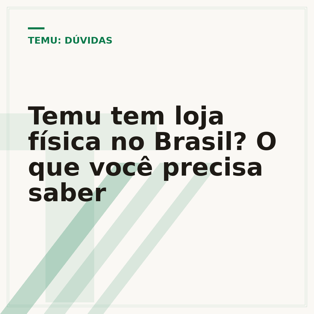 Temu tem loja física no Brasil? O que você precisa saber