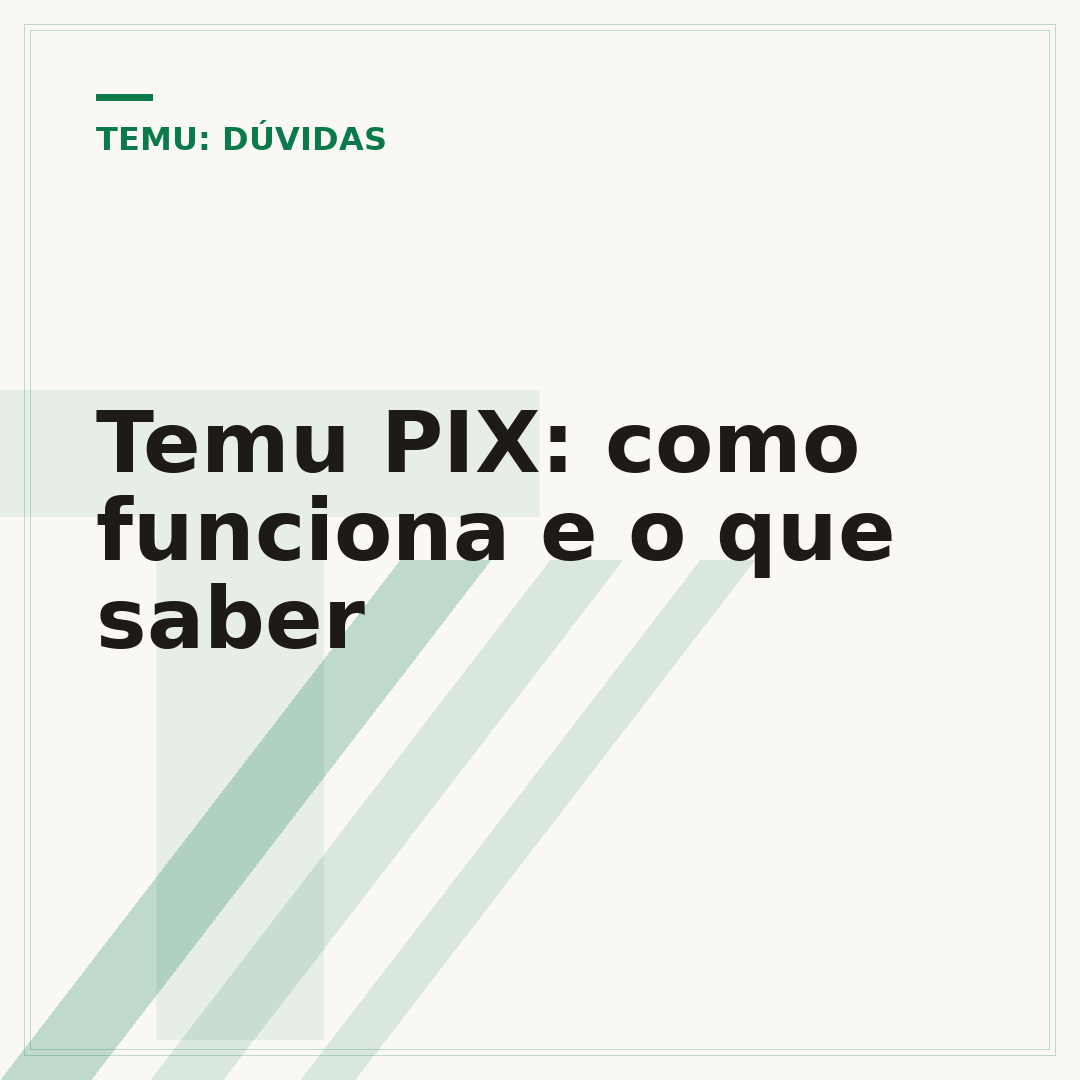 Temu PIX: como funciona e o que saber