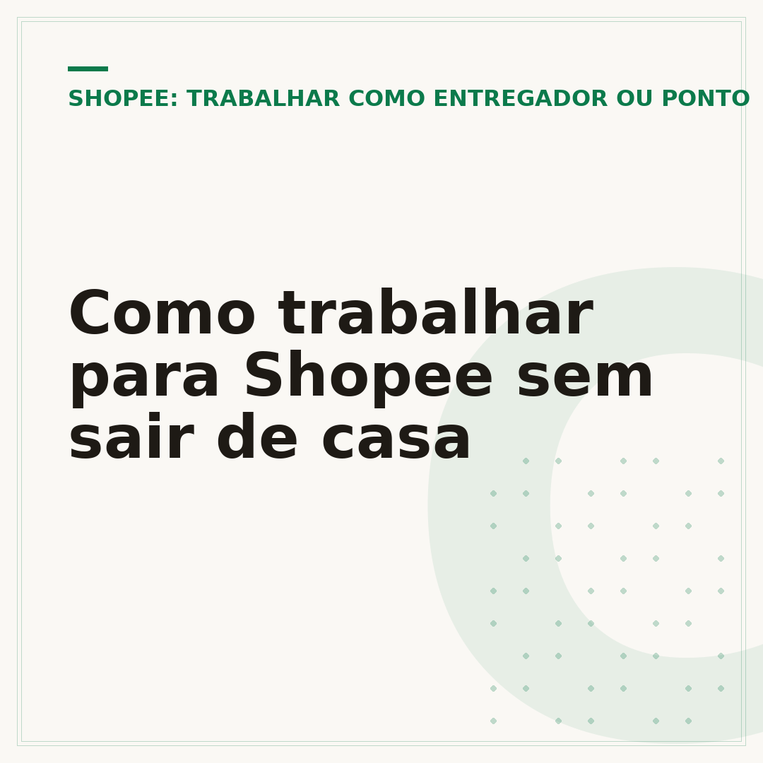 Como trabalhar para Shopee sem sair de casa
