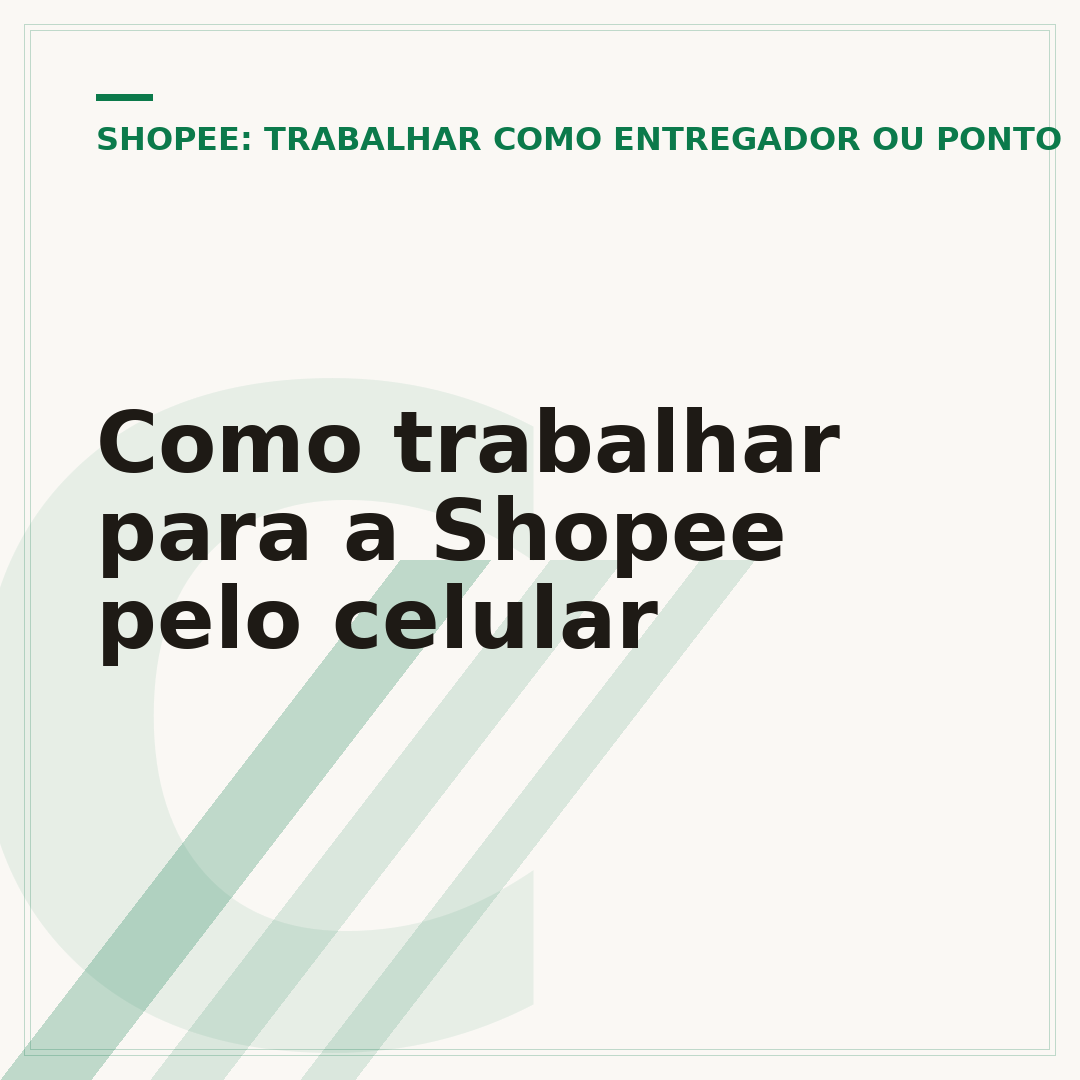 Como trabalhar para a Shopee pelo celular