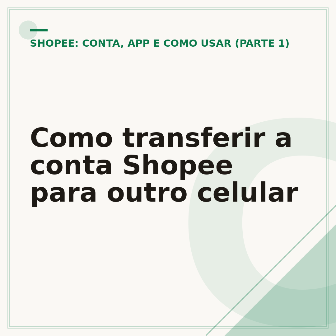 Como transferir a conta Shopee para outro celular