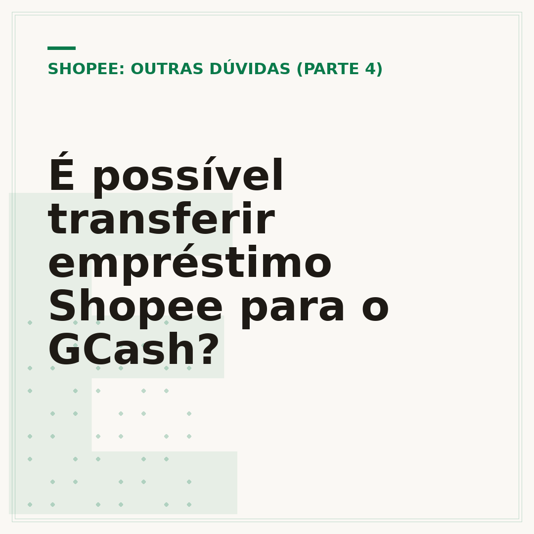 É possível transferir empréstimo Shopee para o GCash?