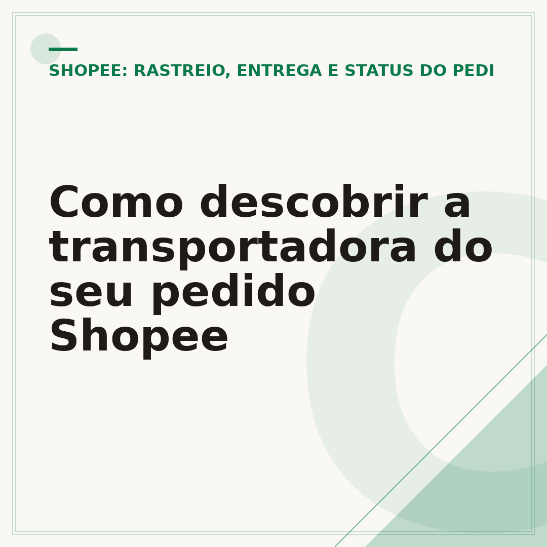 Como descobrir a transportadora do seu pedido Shopee