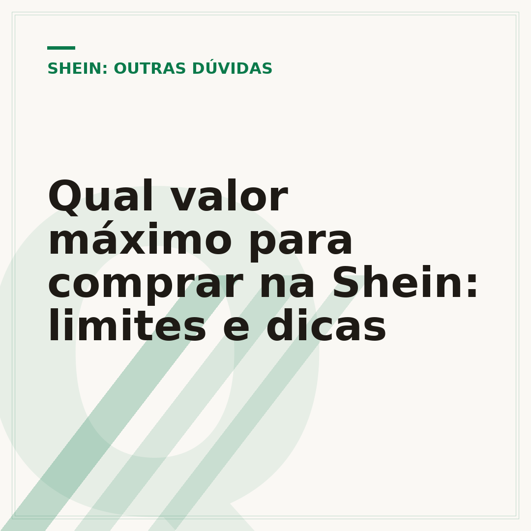 Qual valor máximo para comprar na Shein: limites e dicas