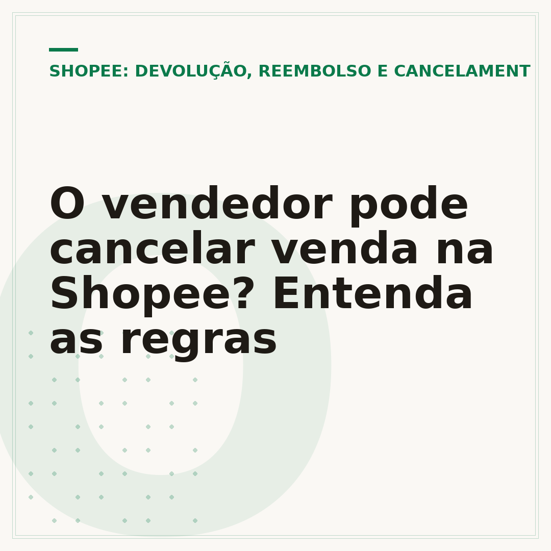 O vendedor pode cancelar venda na Shopee? Entenda as regras